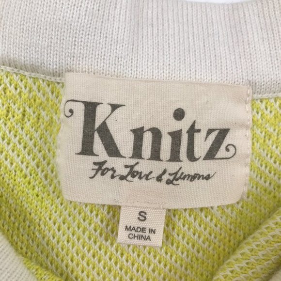 For Love & Lemons Knitz S Bird Parrot Print Mini Skirt Spring Summer Neon Island - Picture 2 of 14